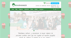Desktop Screenshot of bioagradables.org