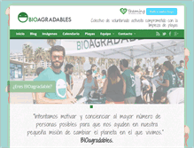 Tablet Screenshot of bioagradables.org
